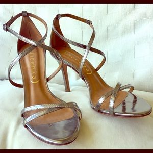 Vicenza silver sandals